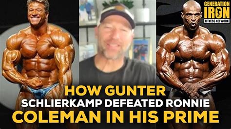 Gunter Schlierkamp Answers: How He Beat Ronnie Coleman In His Mr.